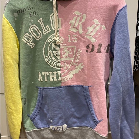 Polo Ralph Lauren Vintage Patchwork Hoodie - Picture 9 of 13